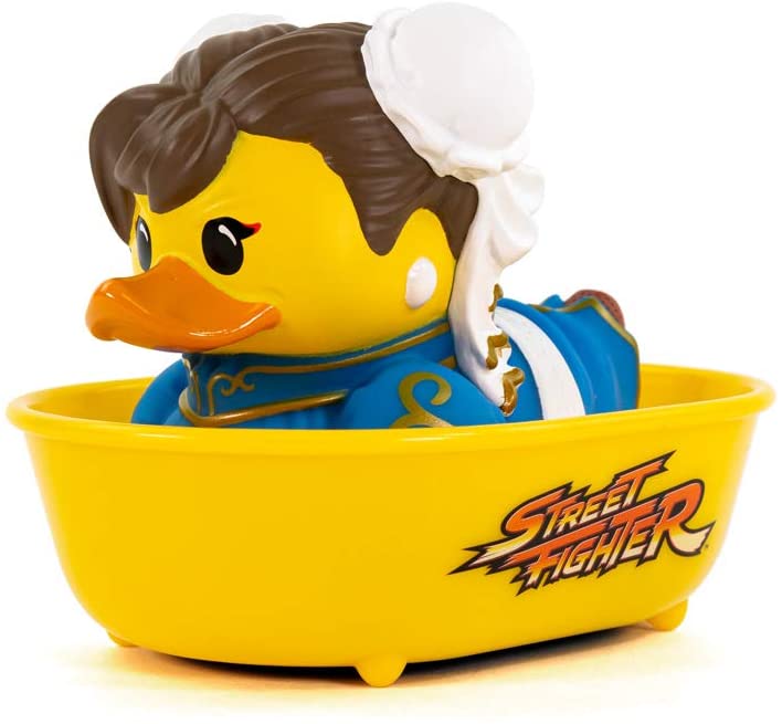 TUBBZ Street Fighter Chun Li Collectible Rubber Duck Figurine – Official Street Fighter Merchandise – Unique Limited Edition Collectors Vinyl Gift