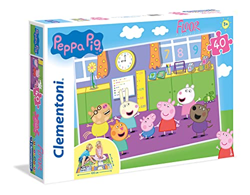 Clementoni 25458, Peppa Pig Puzzle for children, 40 pieces