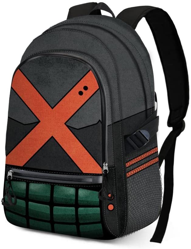 My Hero Academia X-Fan HS Fight Backpack, Grey
