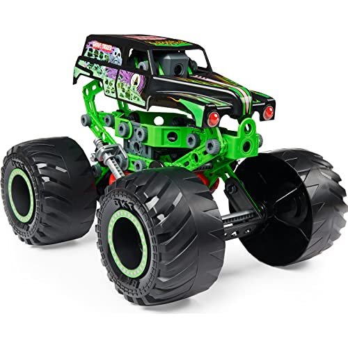 Meccano Junior, offizieller Monster Jam Grave Digger Monster Truck STEM-Modellbau