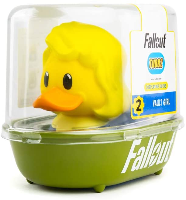 TUBBZ Fallout Vault Girl Collectible Rubber Duck Figurine – Official Fallout Merchandise – Unique Limited Edition Collectors Vinyl Gift