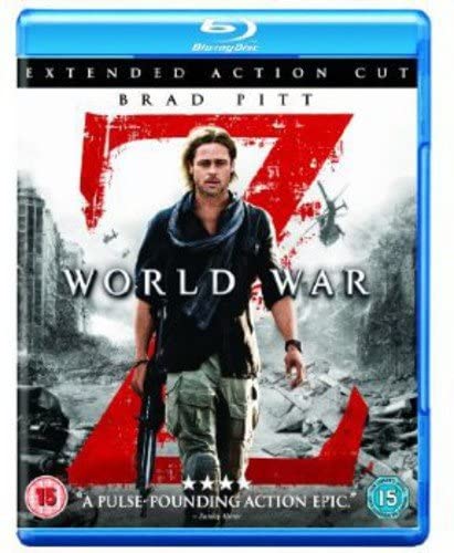 World War Z [Region Free] - Horror/Action [Blu-ray]