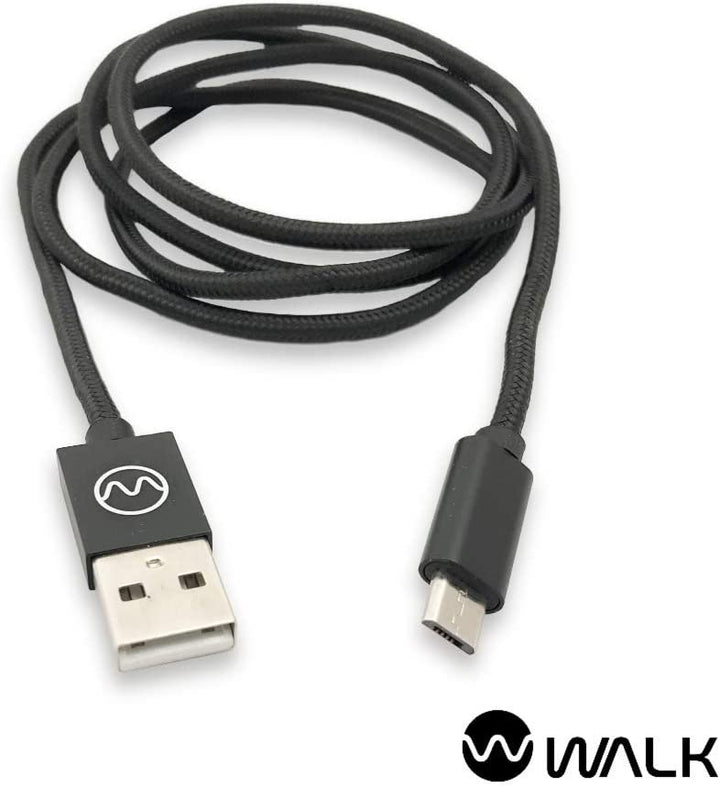 Walk Audio Nylon Micro USB Cable 1M For Android Mobile Phones