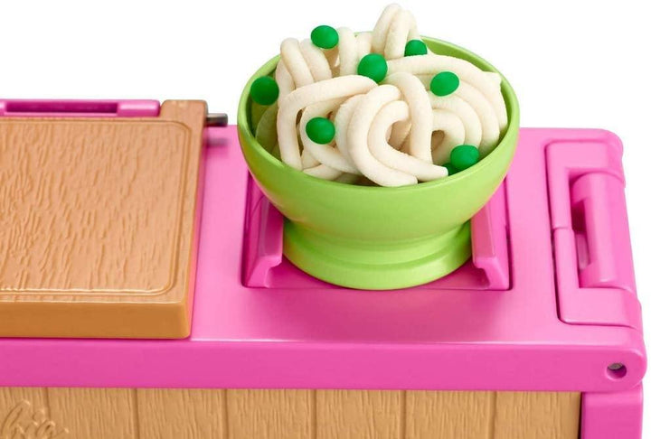 Barbie GHK43 Noodle Maker Doll and Playset - Yachew