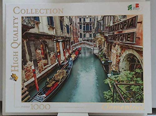 Clementoni Collection 39458 – Venedig-Kanal-Puzzle für Erwachsene und Kinder – 1000 Teile, ab 10 Jahren