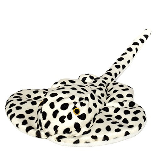 Wild Planet 39 cm Classic Sting Ray Plush Toy (Multi-Colour)