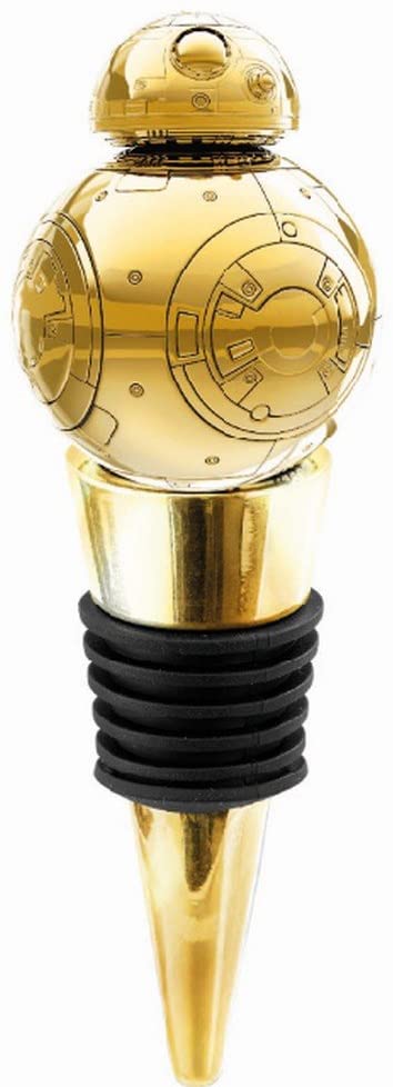Star Wars Metal BB-8 Bottle Stopper Gold