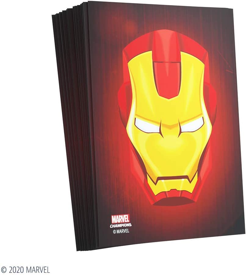 Gamegenic Marvel Champions Art Sleeves - Iron Man (50)
