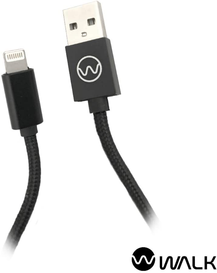 Walk Audio Nylon 8 Pin Charging Cable 1M For Mobile Phones