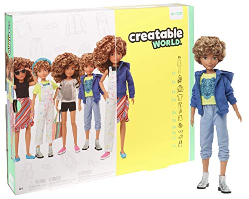 Creatable World GGG56 Deluxe Character Kit Customisable Doll