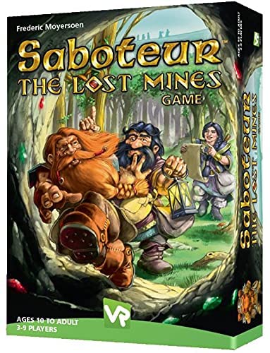 Amigo Games 5971 Saboteur: Die verlorenen Minen, mehrfarbig