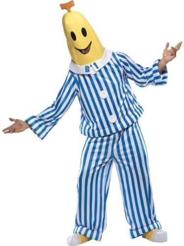 Fancy Dress Adult Costume - Bananas in Pyjames
