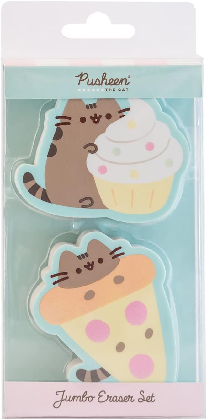 Pack Of 2 Pusheen Rubber Erasers