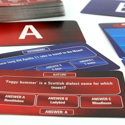 Ginger Fox The Chase TV Quiz Trivia Card Game