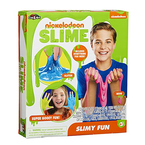 Nickelodeon Slime Slimy Fun Kit slime making ingredients playset slime activator