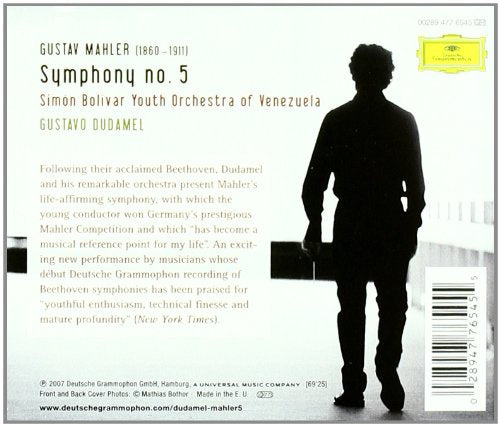 Mahler: Symphony No.5 - Simn Bolvar Youth Orchestra of Venezuela Gustavo Dudamel [Audio CD]