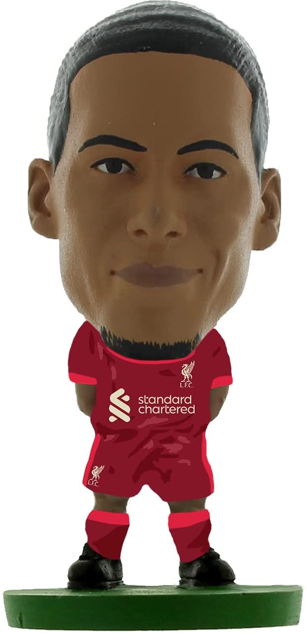 SoccerStarz Liverpool Virgil Van Dijk - Home Kit (2022 version) /Figures