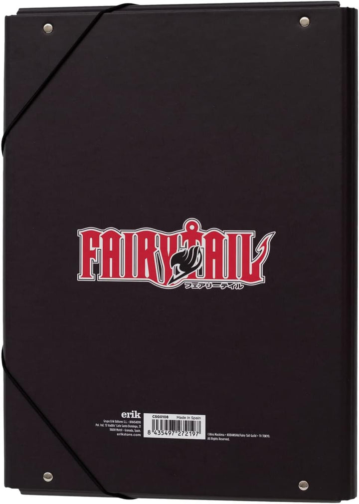 Grupo Erik Fairy Tail Premium A4 File Folder - 13.4 x 10 Inch / 34 x 25.5 cm
