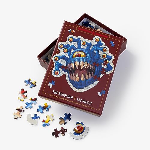 Dungeons & Dragons Mini Shaped Jigsaw Puzzle: The Beholder Edition: 142-Piece