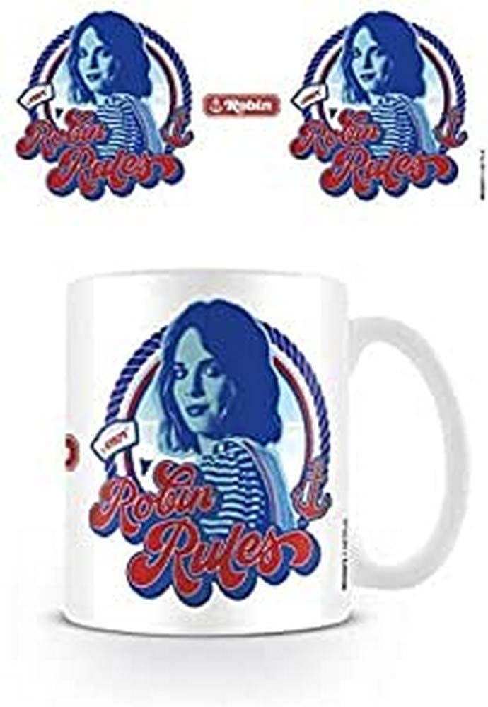 Stranger Things Ceramic Mug with Robin Rules Graphic in Presentation Box Official Merchandise, MG25872