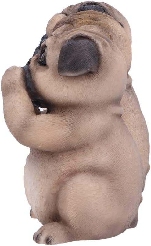 Nemesis Now Three Wise Pugs 8.5cm, Resin, Fawn