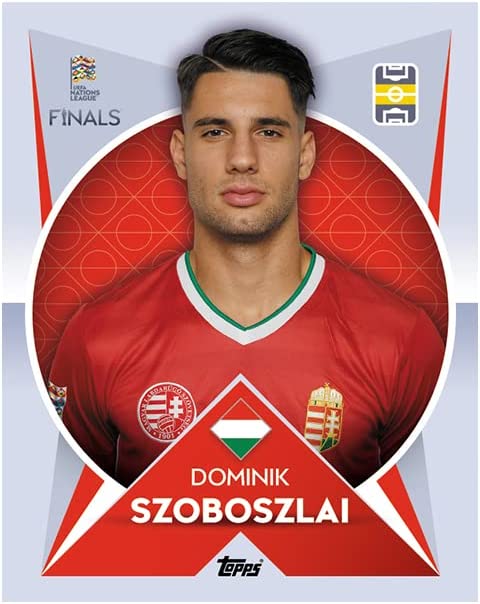 Topps Road to UEFA Nations League Finals Aufkleberkollektion 2022 – Multipack – I