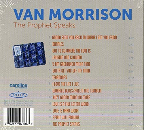 The Prophet Speaks - Van Morrison [Audio CD]