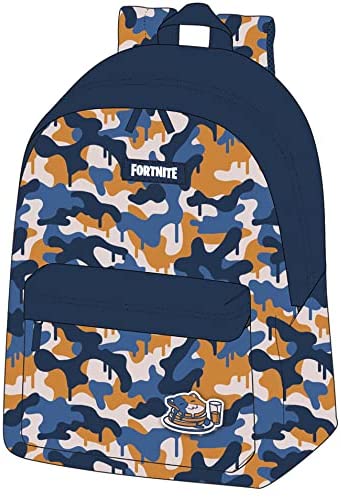 FORTNITE American backpack 41 cm with compartment for laptop Blue Camo