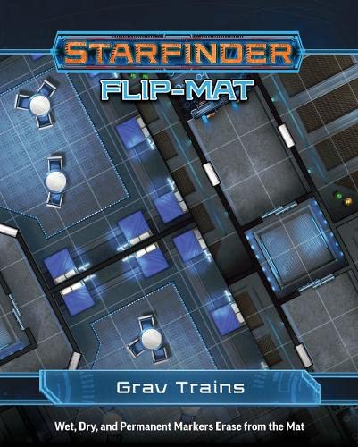 Starfinder Flip-Mat: Grav Trains [Paperback]