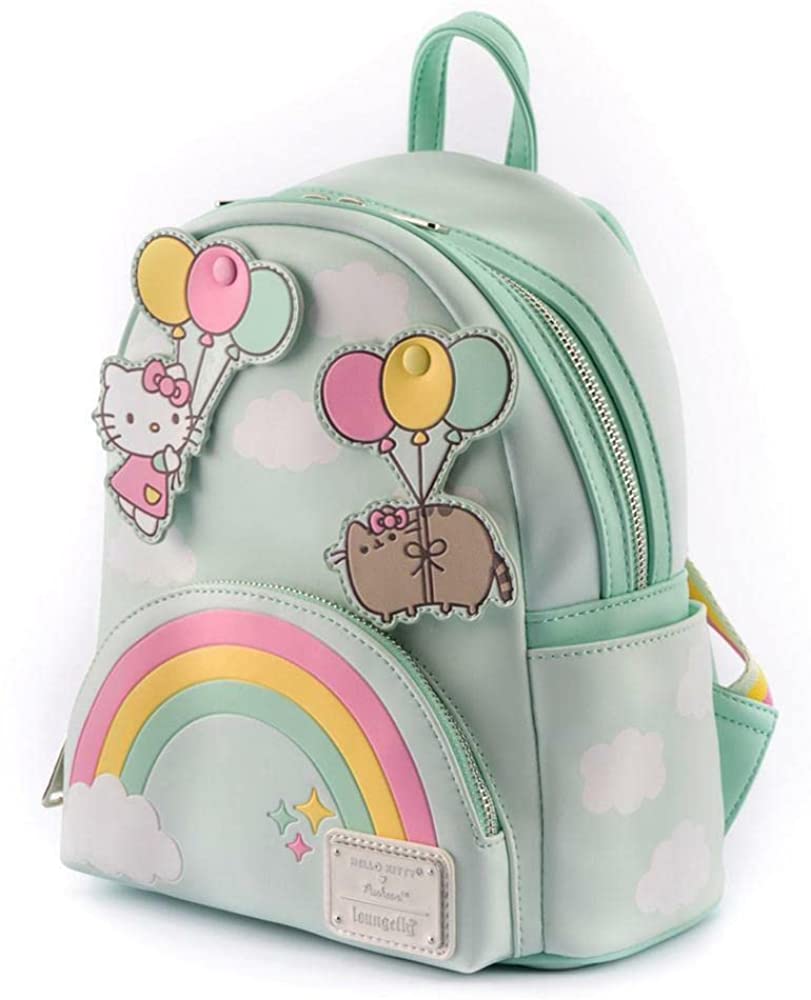 Loungefly Hello Kitty & Pusheen Rainbow Mini Backpack