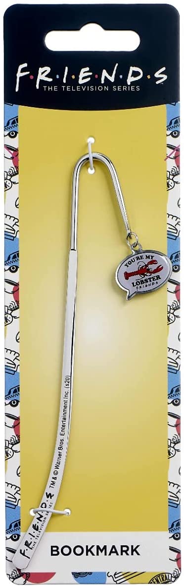 The Carat Shop Friends TV Show You're My Lobster Bookmark FTBM013, Silver