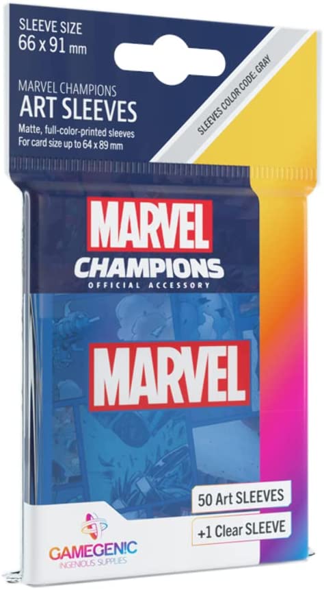 Fantasy Flight Games - Marvel Champions: Official Sleeves: Marvel Purple - Card Game