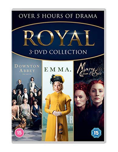 Royal Triple Boxset (Downton Abbey/Emma/Mary Queen of Scots) [DVD] [2020] - Drama [DVD]