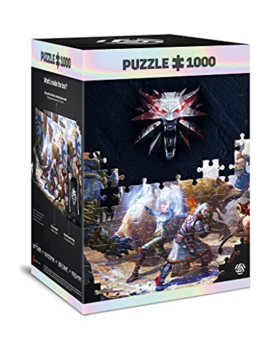 The Witcher 3: Wild Hunt Geralt & Triss in Battle | 1000 Piece Jigsaw Puzzle | i