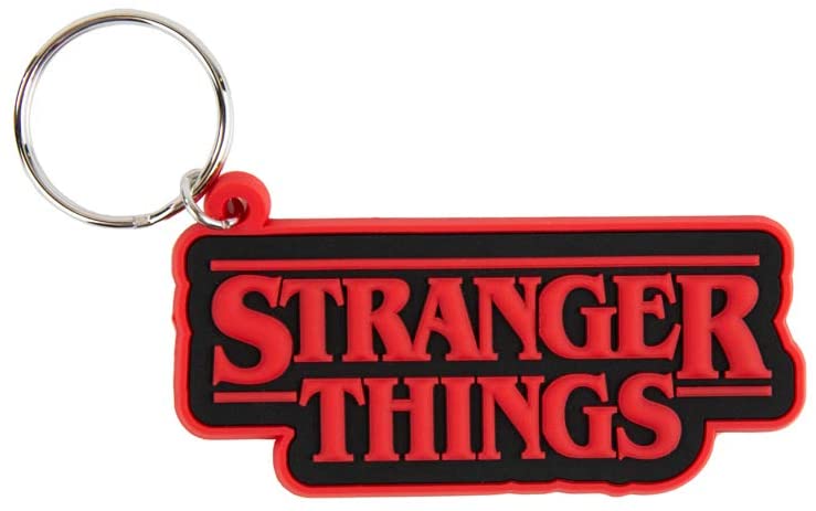 Stranger Things RK38886C Rubber Keychain, Multi-Colour, 4.5 x 6cm