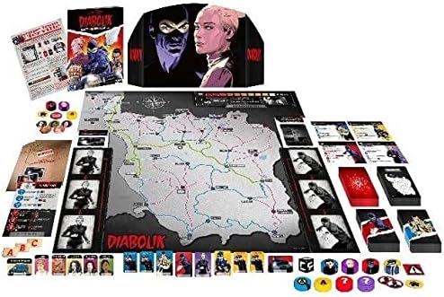 Diabolik: Heists & Investigations Board Games for Family 30-60 Minutes of Gameplay