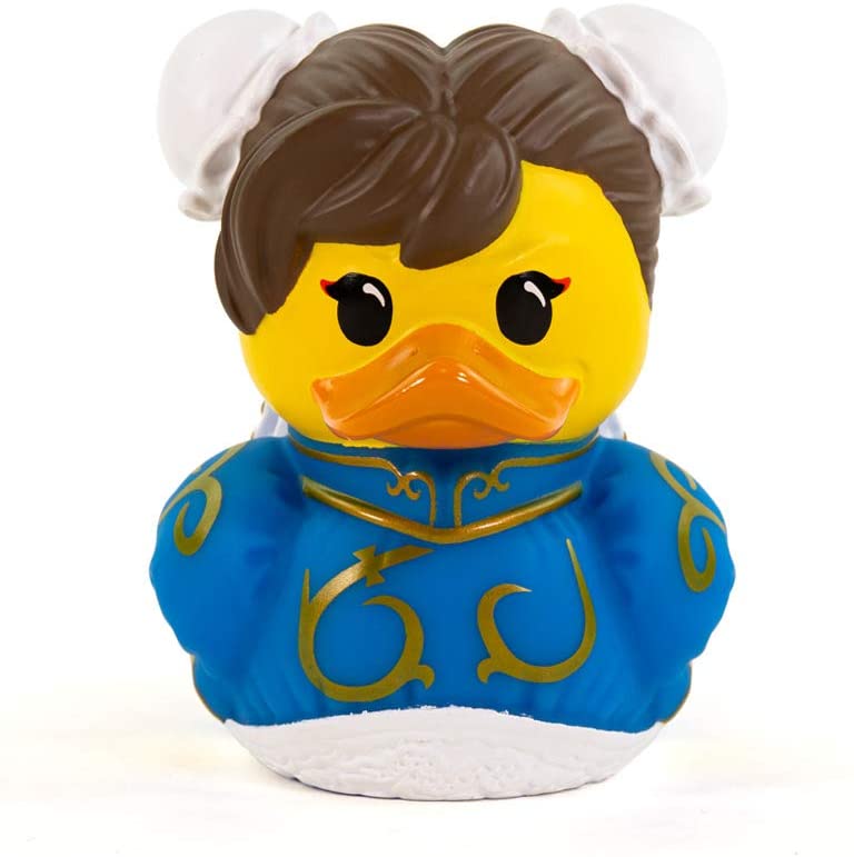 TUBBZ Street Fighter Chun Li Collectible Rubber Duck Figurine – Official Street Fighter Merchandise – Unique Limited Edition Collectors Vinyl Gift