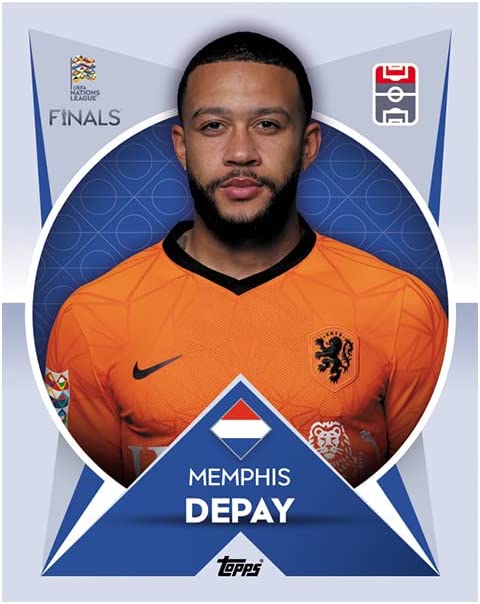 Topps Road to UEFA Nations League Finals Aufkleberkollektion 2022 – Multipack – I