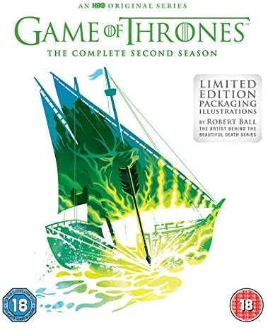 Game of Thrones: Season 2 [Limited Edition Sleeve] [Drama] [2012] [2013] [DVD]