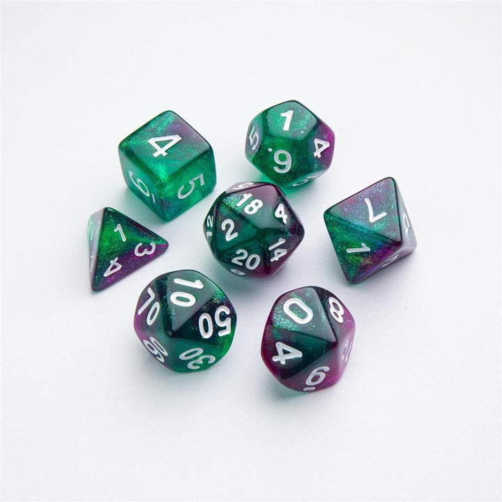 Gamegenic Galaxy Series - Moon RPG Dice (7pcs)