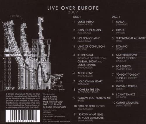 Live Over Europe: 2007 - Genesis [Audio-CD]