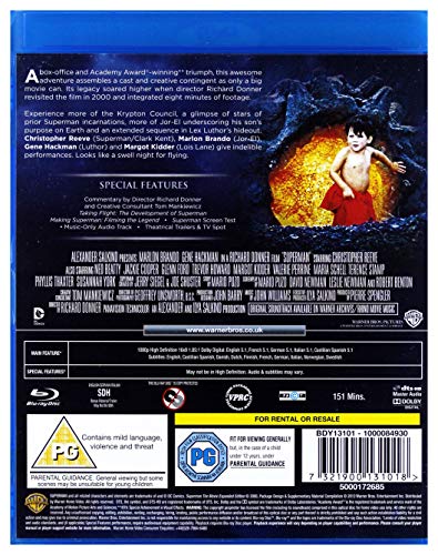 Superman [Region B] (English audio. English subtitles) - Action/Adventure [DVD\