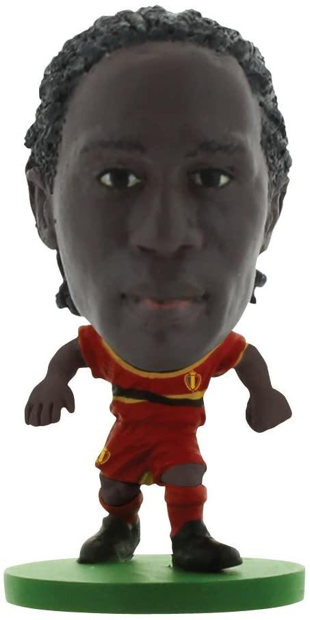 SoccerStarz Belgium International Figure Blister Pack Featuring Romelu Lukaku in Home Kit - Yachew