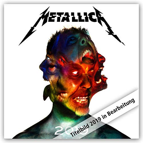 Metallica Calendar 2023 - Month to a View Planner 30cm x 30cm - Official Merchan