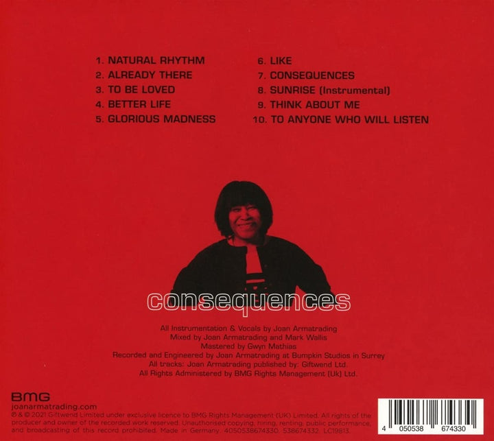 Joan Armatrading - Consequences [Audio CD]