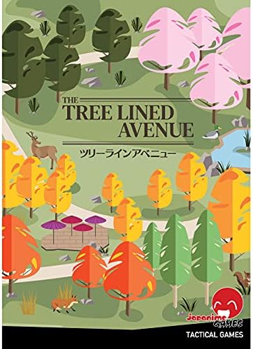 Brettspiel „Tree Lined Avenue“.