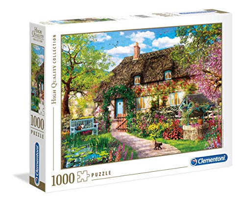 Clementoni - 39520 - High Quality Collection Puzzle - The Old Cottage - 1000 pie