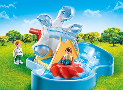 Playmobil 1.2.3 AQUA 70268 Water Wheel Carousel For 18+ Months