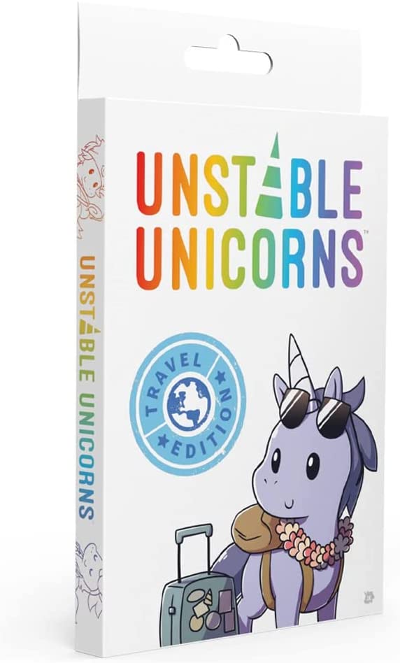 TeeTurtle | Unstable Unicorns Travel Edition | Card Game | Ages 14+ | 2-4 Player