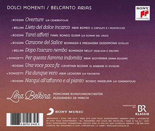 Dolci momenti / Belcanto arias [Audio CD]